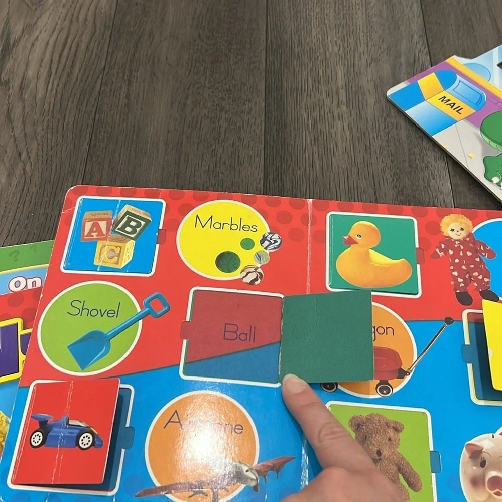 Bundle of Children’s educational books numbers colors and words